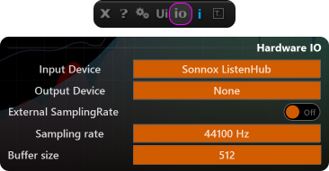 How to use ListenHub with Flux Session Analyser - Sonnox Toolbox Help